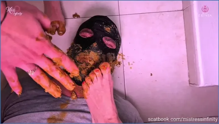 BREAKFAST FOR OUR SLAVE BEFORE THE BEACH - DAY 1, Kaviar - Miss Infinity - shit porn video at ShitSlaves.com