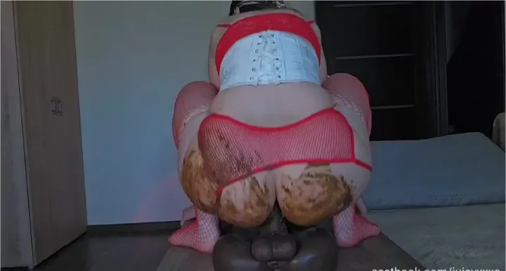 Juicy XXXO - Dirty Anal in Red, Anal, Kaviar - shit porn video at ShitSlaves.com