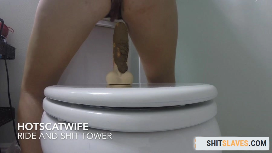 HotScatWife - RIDE and SHIT TOWER [FullHD 1080p] (1.22 GB)