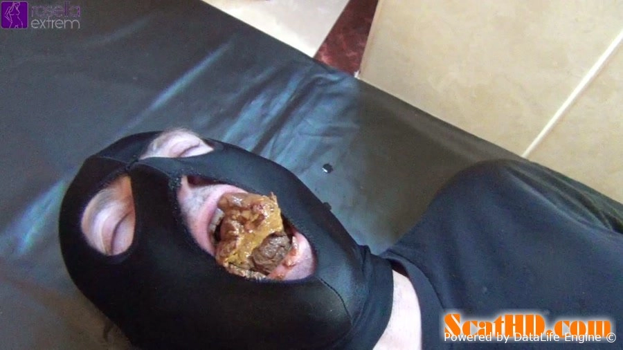 RosellaExtrem - Open your mouth and eat my shit! Shit meal for a new slave! [FullHD 1080p]