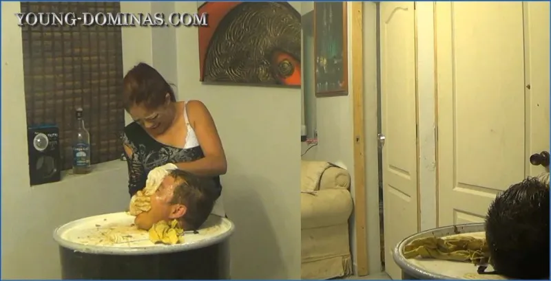 Man in Barrel until the Cries Part 5, Domination, Scat/Kaviar HD 720p - shit porn video at ShitSlaves.com