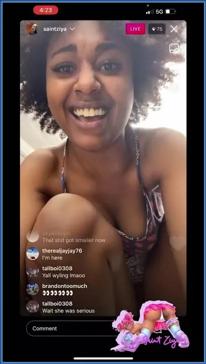 Saint Ziya: Pissing at the Mall on Instagram Live (Scatbook) - shit porn video at ShitSlaves.com