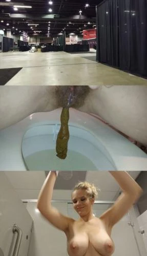 CandieCane - Public Porn Convention Pee and Surprise Poop - Big Tits, Big Shit [FullHD 1080p] (1.12 GB) Scathd.com