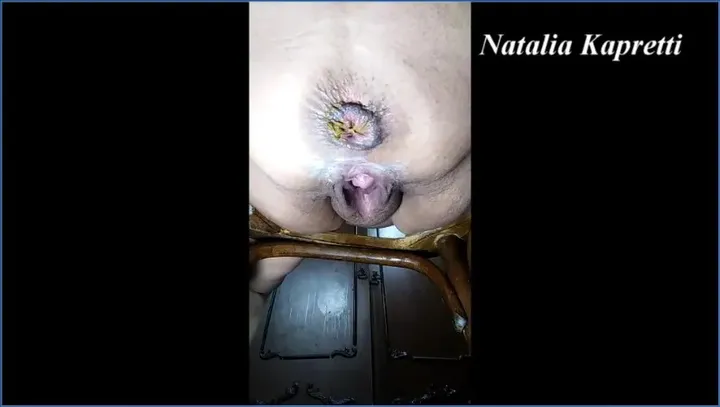 Beautiful BBW Plays With Everything And Masturbates - Natalia Kapretti, Femdom, Shitting - shit porn video at ShitSlaves.com