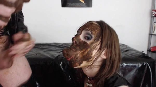 Jessica - Fucked hard with a scat-stuffed mouth eat shit - Blowjob, Anal, Eat [FullHD 1080p] (1.20 GB) Hard Scat