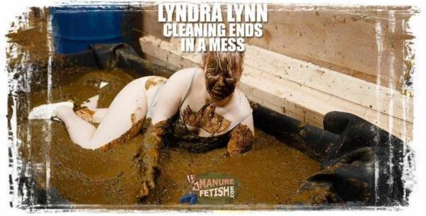 Lyndra Lynn - Cleaning ends in a mess - Cow Shit, Masturbate [HD 720p] (349 MB) Manurefetish.com