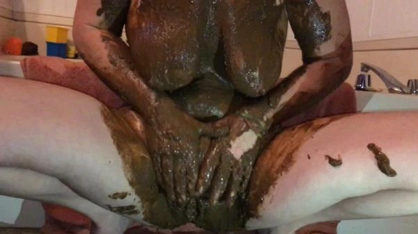 Allura - Shitting, Smeared Tits and Stuffed Pussy - Amateur, Scat [FullHD 1080p] (1.59 GB) Scatshop.com