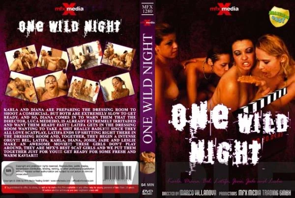 Latifa, Karla, Bel, Diana, Leslie, Josie, Jade - MFX-1280 One Wild Night [DVDRip] (700 MB)