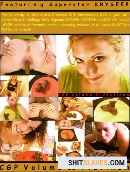 Paige, Koedee, Sofea, Annah, Mercedes, Mycah - College Girls Pooping 11 [DVDRip] (700 MB)