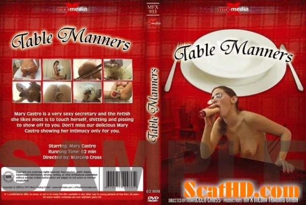Mary Castro - Table Manners [DVDRip] (700 MB)