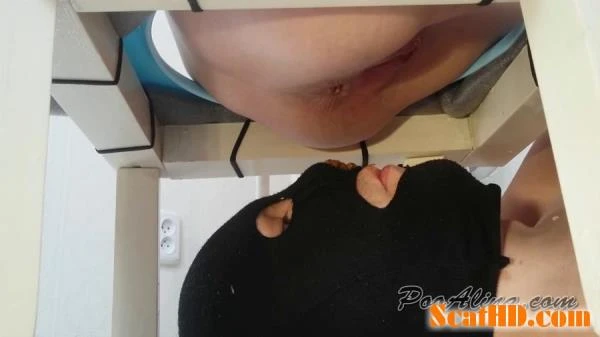 Alina - A living female toilet, swallowing shit. Close-up - Really smelly enema from Alina in mouth slave [HD 720p] (1.52 GB)