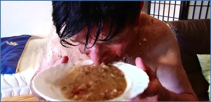 The Scat Gourmet P3, Femdom, Vomit - shit porn video at ShitSlaves.com