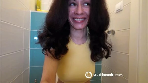 Stacy Bloom - Morning poo porcion, licking finger after my butt, licking toilet - Defecation, Solo [UltraHD 4K] 644 MB
