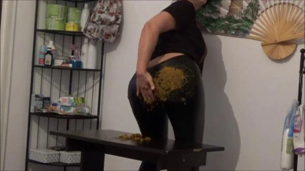 Stiffy Shit On Leather Pants - Fetish, Romanian [SD] 561 MB