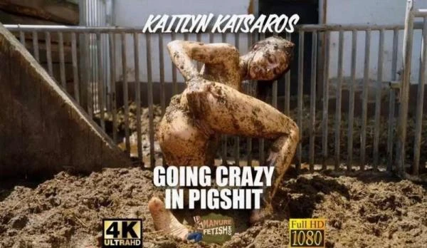 Going Crazy In Pigshit - Pig Shit, Natural Tits [FullHD 1080p] 6.1 GB