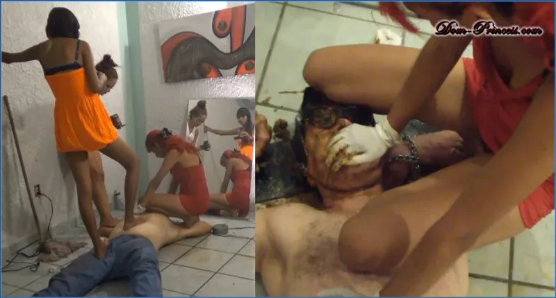 Diarrhea Delights - Scat Princess in All on One Part 5 The Feeding - shit porn video at ShitSlaves.com