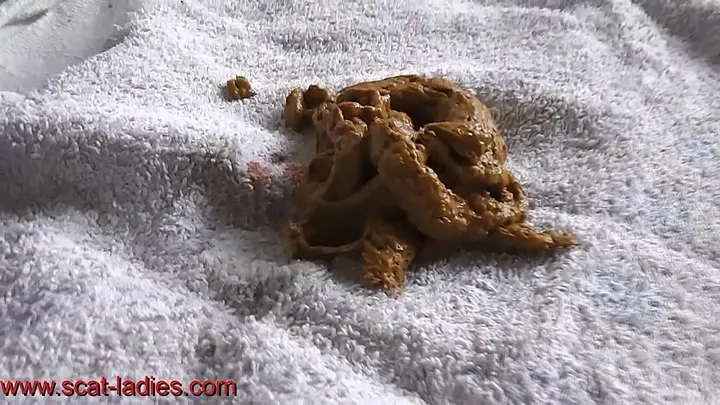 Lady Rachel Defies Convention, Squats and Shits on the Bed - Scat - shit porn video at ShitSlaves.com
